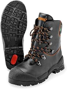 STIHL  チェンソーブーツ Amazon | STIHL スチール チェンソー作業用ラバーブーツ